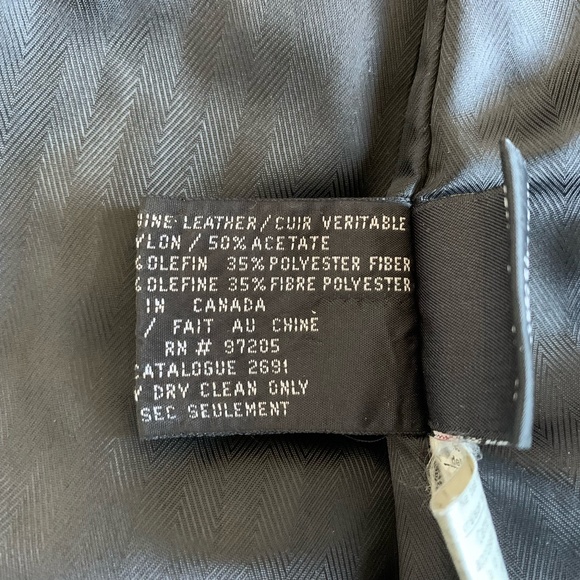 Black Leather Jacket - Women's - Danier - Genuine Leather - M - Picture 12 of 12